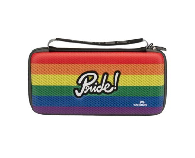 FR-TEC Funda de Transporte Tanooki Pride para Nintendo Switch - Diseño Rompedor - Olor a Frutas Tropicales - Espacio Especial para Juegos - Soporte para Consola - Color Varios