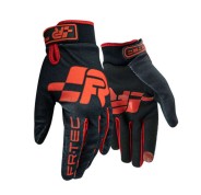 FR-TEC Guantes Simracing - Talla Unica - Agarre y Proteccion Garantizados - Tejido Capacitativo en las Yemas - Color Varios