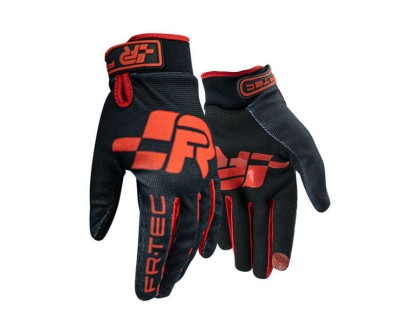FR-TEC Guantes Simracing - Talla Unica - Agarre y Proteccion Garantizados - Tejido Capacitativo en las Yemas - Color Varios