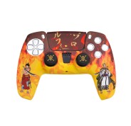 FR-TEC One Piece Fire Pack de Carcasa Silicona + Grips + Sticker para PS5