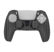 FR-TEC Racing Enhance Kit para PS5 - Protector de Silicona - Grips con Relieve - Espumas de Control - Gatillos con Modos de Disparo - Botones Adicionales - Herramienta de Extraccion - Accesorios de Precision para Mando - Color Gris