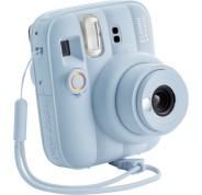 Fujifilm Instax Mini 13 Frost Blue Camara Instantanea - Tamaño de Imagen 62x46mm - Flash Auto - Exposicion Automatica - Mini Espejo para Selfies - Modo Primer Plano