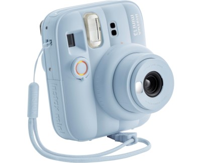 Fujifilm Instax Mini 13 Frost Blue Camara Instantanea - Tama&ntilde;o de Imagen 62x46mm - Flash Auto - Exposicion Automatica - Mini Espejo para Selfies - Modo Primer Plano