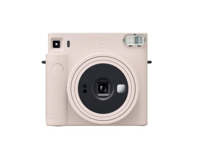 Fujifilm Instax Square SQ1 Camara Instantanea - Tamaño de Imagen 62×62mm  - Exposicion Automatica - Color Blanco Tiza