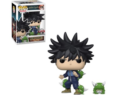 Funko Pop Animacion Jujutsu Megumi con Sapos Edicion Especial - Figura de Vinilo - Altura 9.5cm aprox.