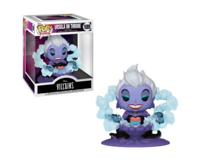 Funko Pop Deluxe Disney Villanos Ursula en el Trono - Figura de Vinilo - Altura 12.8cm aprox.