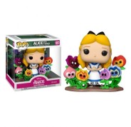 Funko Pop Disney Alicia en el Pais de las Maravillas 70Th Alicia con Flores - Figura de Vinilo - Altura 9.5cm aprox.