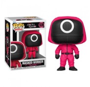 Funko Pop Television El Juego del Calamar Soldado Rojo Mascara Circulo - Figura de Vinilo - Altura 9cm aprox.