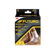 Futuro Comfort Tobillera - Talla S (25.4 - 31.8cm) - Transpirable - Elastico - Color Gris