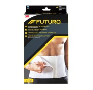 Futuro Faja Abdominal de Compresion - Talla M (81.3 - 106.7cm) - Forma Anatomica - Transpirable - Color Blanco