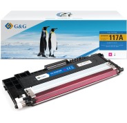 G&G Compatible HP W2073A / 117A - CON CHIP - Magenta Cartucho de Toner para HP Color Laser 150a, 150nw - MFP 178nw, 178nwg, 179fng, 179fnw, 179fwg