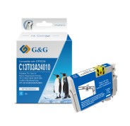 G&G Epson 603XL Cyan Cartucho de Tinta Generico - Reemplaza C13T03A24010/C13T03U24010