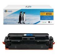 G&G HP W2030X / 415X - CON CHIP - Negro Cartucho de Toner Compatible para HP Color LaserJet Pro MFP M454, M479