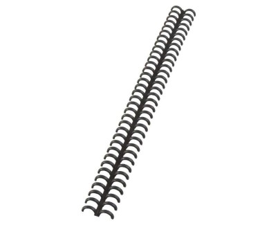 GBC ClickBind Pack de 50 Canutillos para Encuadernacion 8mm - Formato A4 - Para un Maximo de 45 Hojas - Color Negro