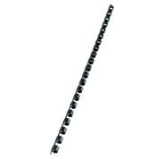 GBC Combbind Pack de 100 Canutillos Encuadernacion 6mm - Duradero y Resistente - Color Negro