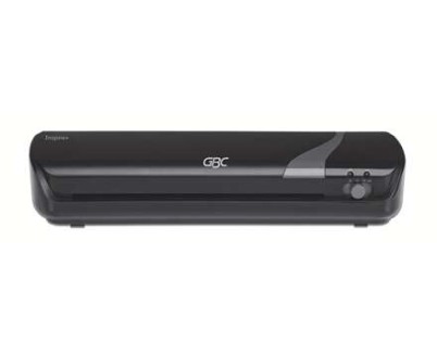 GBC Inspire+ A4 Plastificadora - Hasta Tama&ntilde;o A4 - Velocidad 250mm/min - Calentamiento en 4 Minutos - Ajuste Adicional Frio - Grueso Bolsa 75 y 125mic - Color Negro