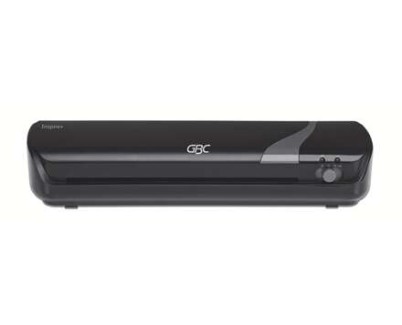 GBC Inspire+ A4 Plastificadora - Hasta Tamaño A4 - Velocidad 250mm/min - Calentamiento en 4 Minutos - Ajuste Adicional Frio - Grueso Bolsa 75 y 125mic - Color Negro