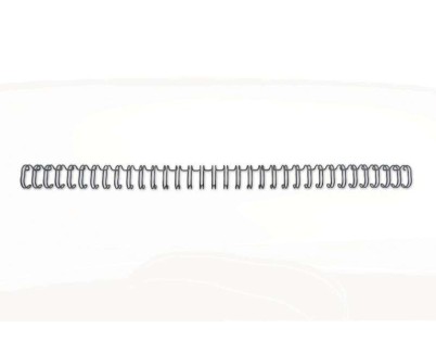 GBC Wirebind Encuadernacion de Alambre 3:1 No.5, 8mm - A4 Negro (100) - Duraderas - Proteccion de Espaciado de Precision - Construccion de Alambre de Doble Bucle - Flexible - Seguro - Amplia Gama de Tamaños y Colores - Profesional