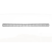 GBC Wirebind Pack de 100 Espirales para Encuadernacion de Alambre 11mm A4 - Para 34 Orificios - Hasta 100 hojas - Profesional Duradero Flexible - Color Negro