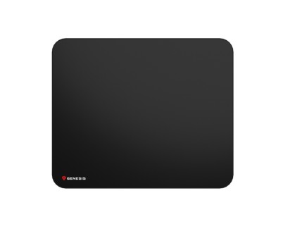 Genesis Carbon 500 Alfombrilla L Logo - 400X330X2.5MM - Superficie de Tela - Base de Goma Antideslizante - Color Negro