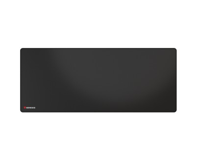 Genesis Carbon 500 Alfombrilla Ultra Logo - 1100X450X2.5MM - Superficie de Tela - Base de Goma Antideslizante - Color Negro
