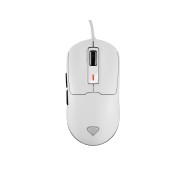 Genesis Krypton 660 Raton Gaming - Sensor Optico 12000 DPI PAW3327 - 6 Botones - USB  - Switches Huano Purple - Color Blanco