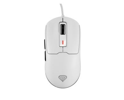 Genesis Krypton 660 Raton Gaming - Sensor Optico 12000 DPI PAW3327 - 6 Botones - USB  - Switches Huano Purple - Color Blanco