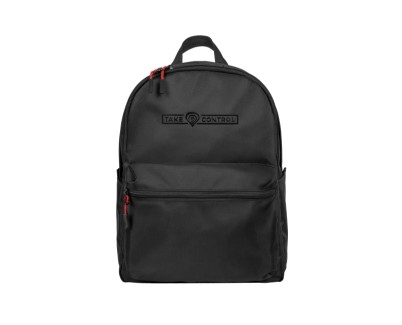 Genesis Pallad 200 Mochila para Portatil hasta 14,1\"- Capacidad 19L - 6 Departamentos - Color Negro