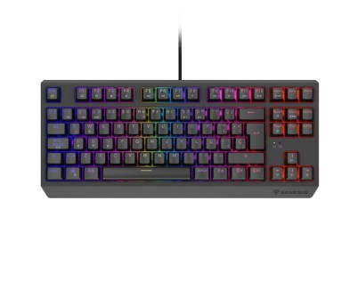 Genesis Thor 230 TKL Teclado Gaming Mecanico - Hot Swappable - RGB - Otemu Red -Disposicion Espa&ntilde;ola - Color Negro