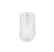 Genesis Zircon 880 Raton Gaming - Sensor Optico 12000 DPI PAW3311 - 6 Botones - USB / 2.4 Ghz / Bluetooth - Switches Kailh Optical - Color Blanco