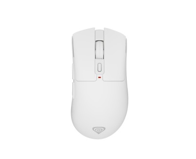 Genesis Zircon 880 Raton Gaming - Sensor Optico 12000 DPI PAW3311 - 6 Botones - USB / 2.4 Ghz / Bluetooth - Switches Kailh Optical - Color Blanco