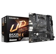 Gigabyte B550M K Placa Base AMD AM4 4xDDR4 - M.2, SATA, PCIe4.0 - HDMI, DisplayPort, RJ-45, USB 3.2 - MicroATX