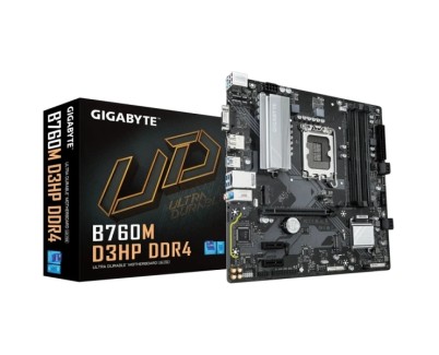 Gigabyte B760M D3HP Placa Base Intel LGA1700 4x DDR4 - M.2, SATA, PCIe3.0, HDMI, Displayport, USB 3.2 - MicroATX