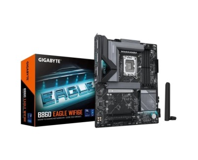 Gigabyte B860 EAGLE WIFI6E Placa Base Intel 1851 4x DDR5 - M,2, SATA - HDMI,DP - WIFI6E - ATX