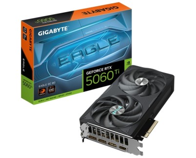 Gigabyte GeForce RTX 5060 TI Tarjeta Grafica EAGLE OC 8GB GDDR7 - 3x DP, HDMI
