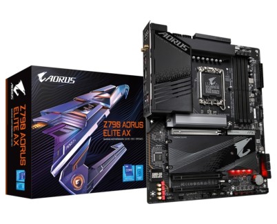 Gigabyte Z790 AORUS ELITE AX Placa Base Intel 1700 4x DDR5 - M2, SATA - HDMI, DP - WIFI6E - ATX