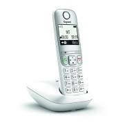Gigaset A690 Telefono Inalambrico Dect - Identificador de Llamadas - Manos Libres - Control de Volumen - Color Blanco