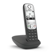 Gigaset A690 Telefono Inalambrico Dect - Identificador de Llamadas - Manos Libres - Control de Volumen - Color Negro