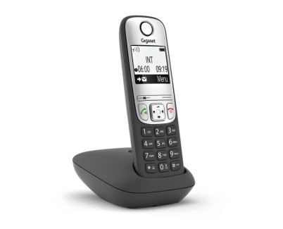 Gigaset A690 Telefono Inalambrico Dect - Identificador de Llamadas - Manos Libres - Control de Volumen - Color Negro