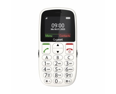 Gigaset GL395 Telefono Movil para Mayores Pantalla 2.2\" - IP44 - Base de Carga - Color Blanco