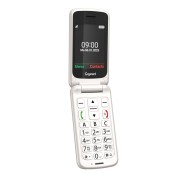 Gigaset GL595 Telefono Movil para Mayores Pantalla 2.8\" -Tipo Concha - IP44 - Base de Carga - Color Blanco
