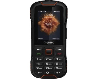 Gigaset GLX8 Plus Telefono Movil Rugerizado para Mayores Pantalla 2.4\" - 4G - IP68 - Bateria 2500 mAh - Color Negro