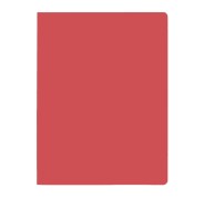 Gio By Elba Subcarpeta Simples Semi-Intensos A4 - Cartulina de 180gr - Tamaño A4 - Color Rojo