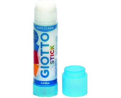 Giotto Stick Barra de Pegamento Peque&ntilde;o - Capacidad 10gr - Sin Disolventes - Secado Rapido - Apto para Uso Escolar