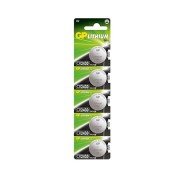 GP Lithium Pack de 5 Pilas Litio de Boton CR2430 3V