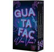 Guatafac ¿Unos Vicios? Juego de Cartas - Tematica Preguntas y Respuestas/Abstracto - De 3 a 12 Jugadores - A partir de 16 Años - Duracion 15min. aprox.
