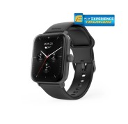 Hama 6010 Reloj Inteligente Smartwatch - Bluetooth 5.3 - Bateria 350mAh - Pantalla TFT 1.65\" - IP68 - Resistencia al Agua 3 Atm - Pulsera de Silicona - GPS Integrado - 3.6x1.3x4.9cm - Color Negro
