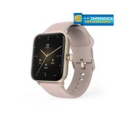 Hama 6010 Reloj Inteligente Smartwatch - Bluetooth 5.3 - Bateria 350mAh - Pantalla TFT 1.65\" - IP68 - Soporta hasta 3 Atm - Pulsera de Silicona - GPS Integrado - 3.6x1.3x4.9cm - Color Rosa Palido