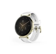 Hama 7000 Reloj Inteligente Smartwatch - Bluetooth 5.3 - Bateria 300mAh - Pantalla AMOLED 1.32\" - IP68 - Resistencia al Agua 3 Atm - Pulsera de Silicona - 4.3x1.2x5.1cm - Color Blanco