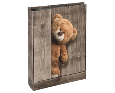 Hama Album de Fotos - Capacidad para 200 Fotos 10x15cm - Insercion Lateral - Tapa Plastificada - 19x25cm - Color Marron